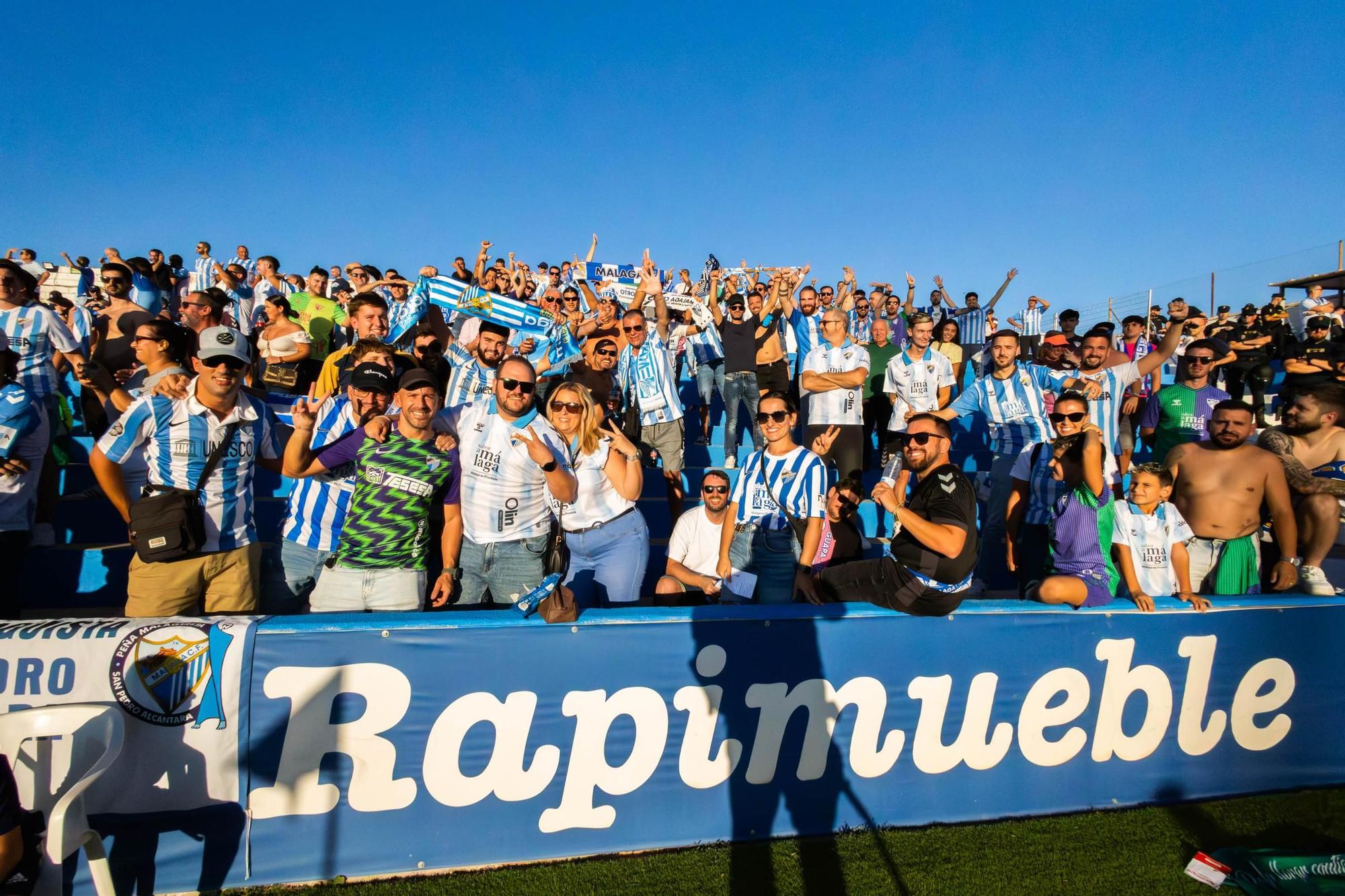 El Deportivo Linares - Málaga CF, en imágenes