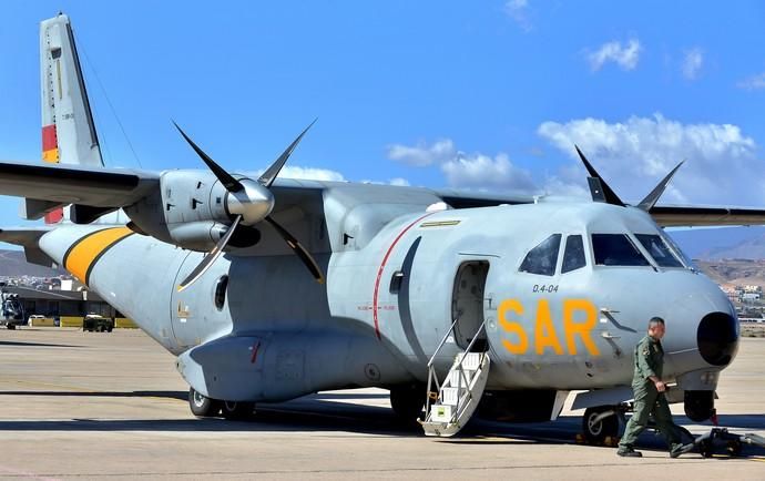 06/03/2019 BASE AEREA DE GANDO, TELDE. Acto de despedida del personal de 11º Contingente del Destacamento Grappa. (SAR). SANTI BLANCO