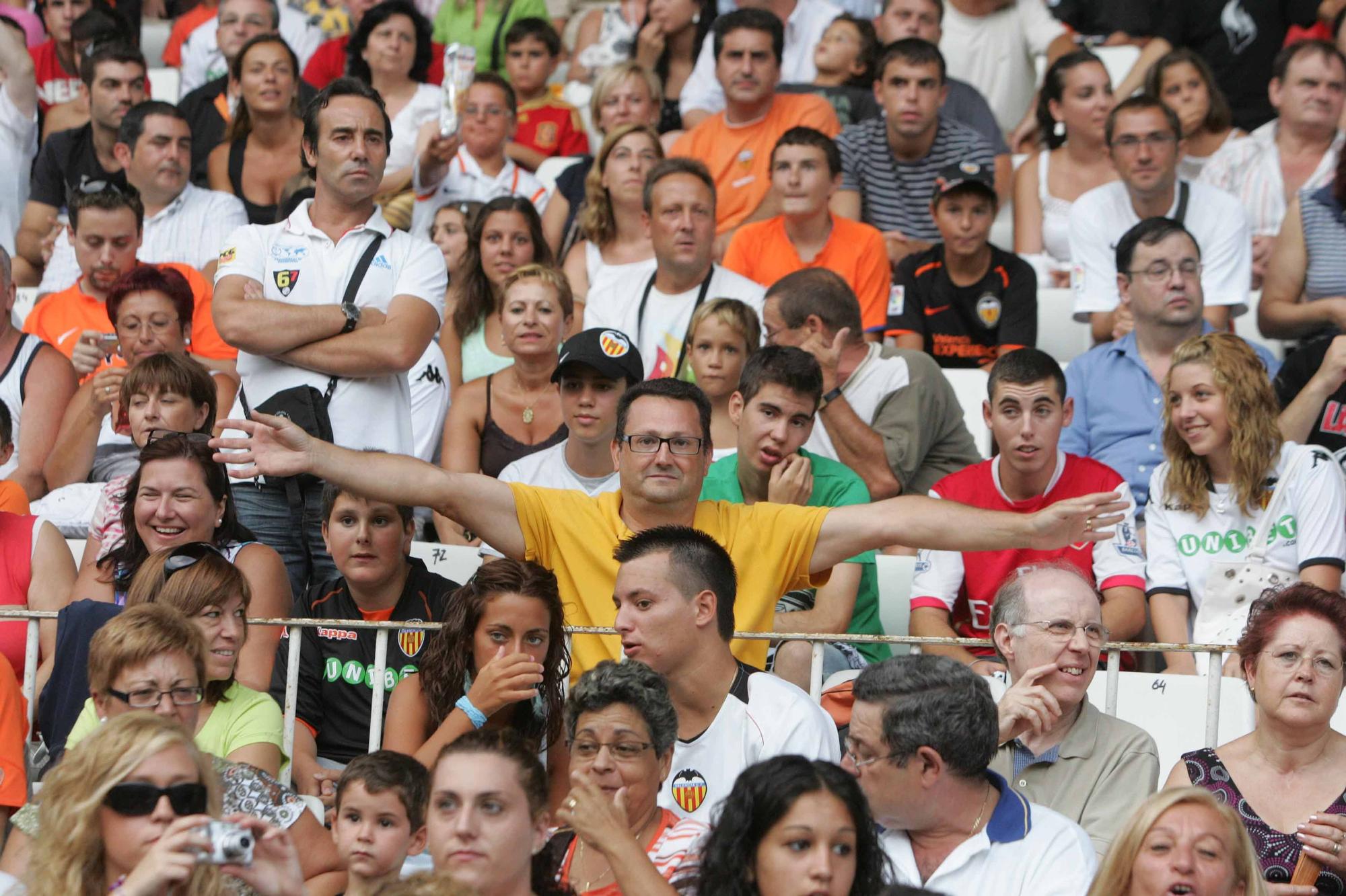 Imágenes, ya históricas, de la grada de Mestalla, que pueden volver pronto