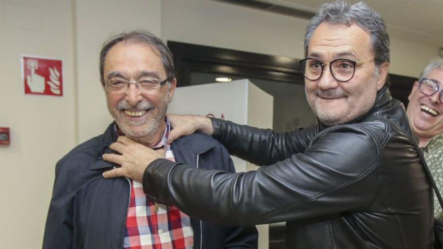 Sanguino bromea con estrangular a Franco tras la votación del PSOE en Alicante celebrada en 2019 para confeccionar la lista municipal.
