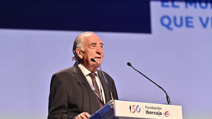 Amado Franco, presidente de Fundación Ibercaja: "No hemos reunido aquí a los mejores expertos del mundo para que se conviertan en profetas por un día"