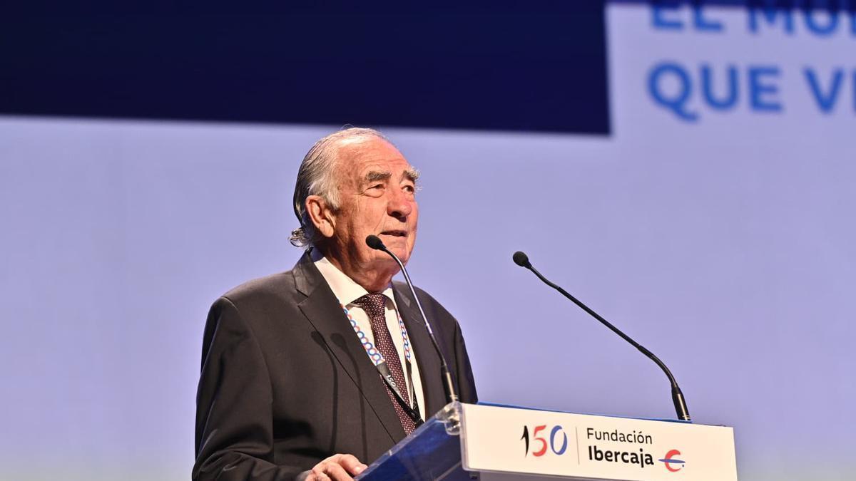 Amado Franco, este jueves, durante su intervención en el congreso.