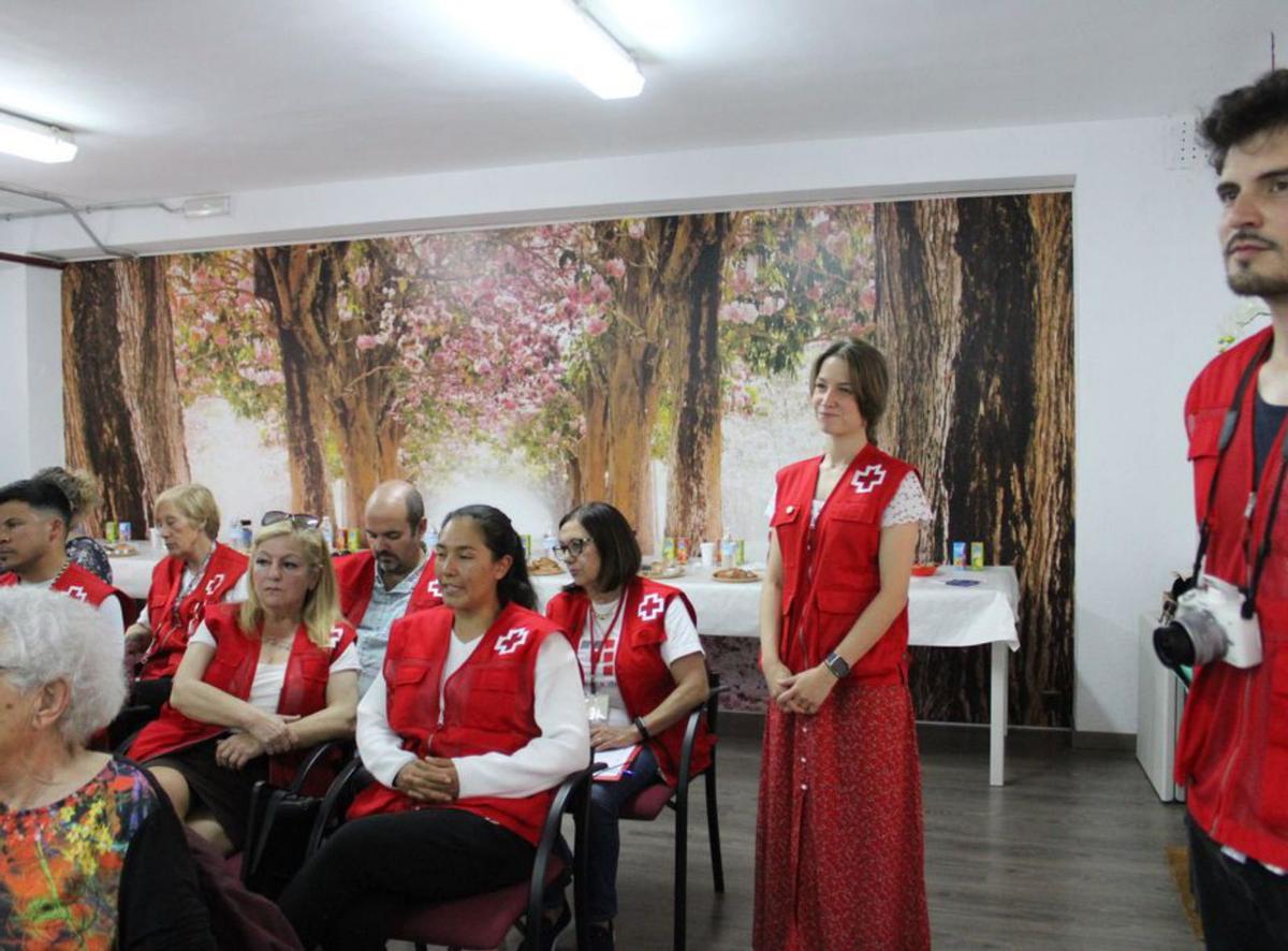 Voluntarios y personal de Cruz Roja. | Araceli Saavedra