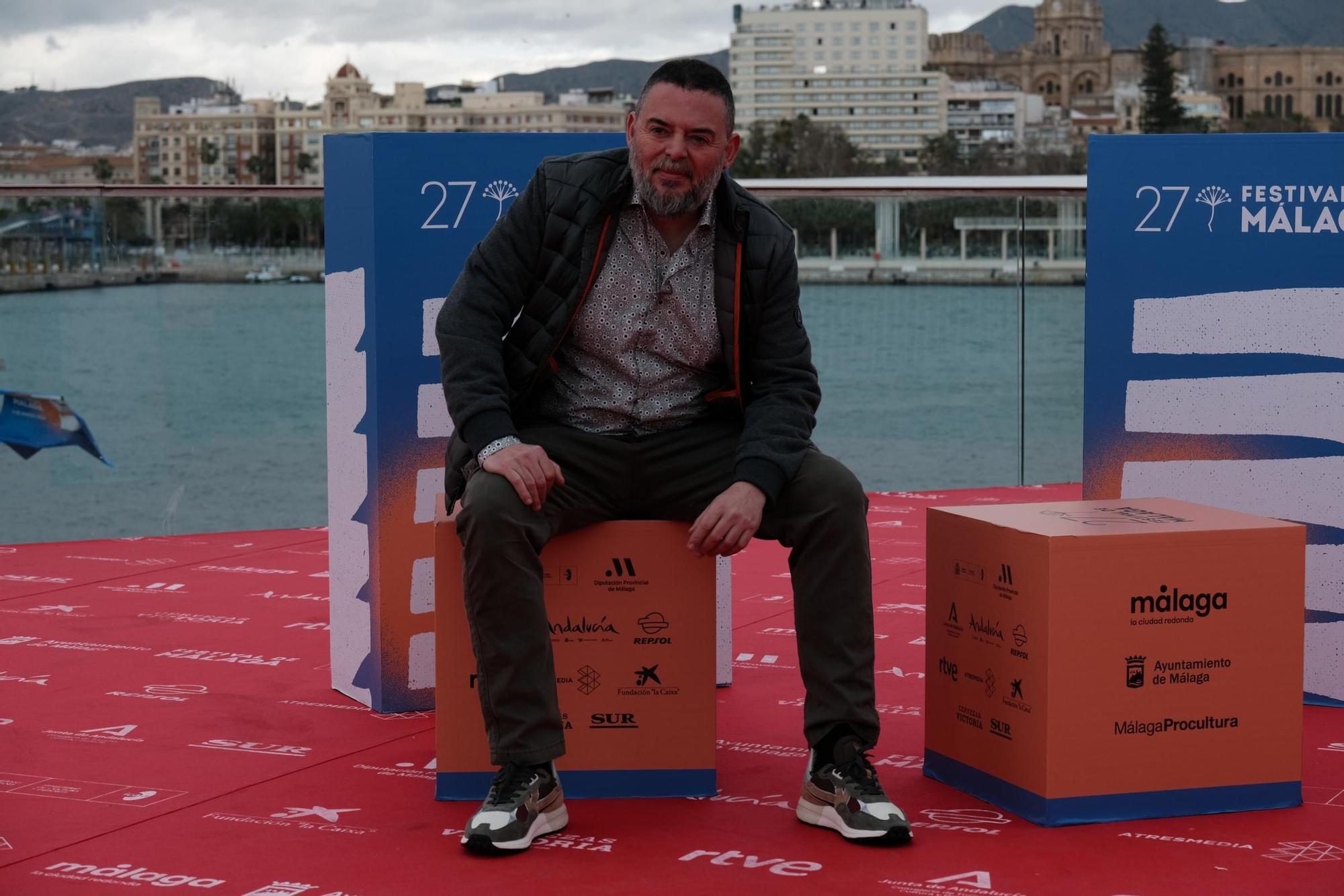 Photocall de 'Por tus muertos' en el Festival de Cine de Málaga.