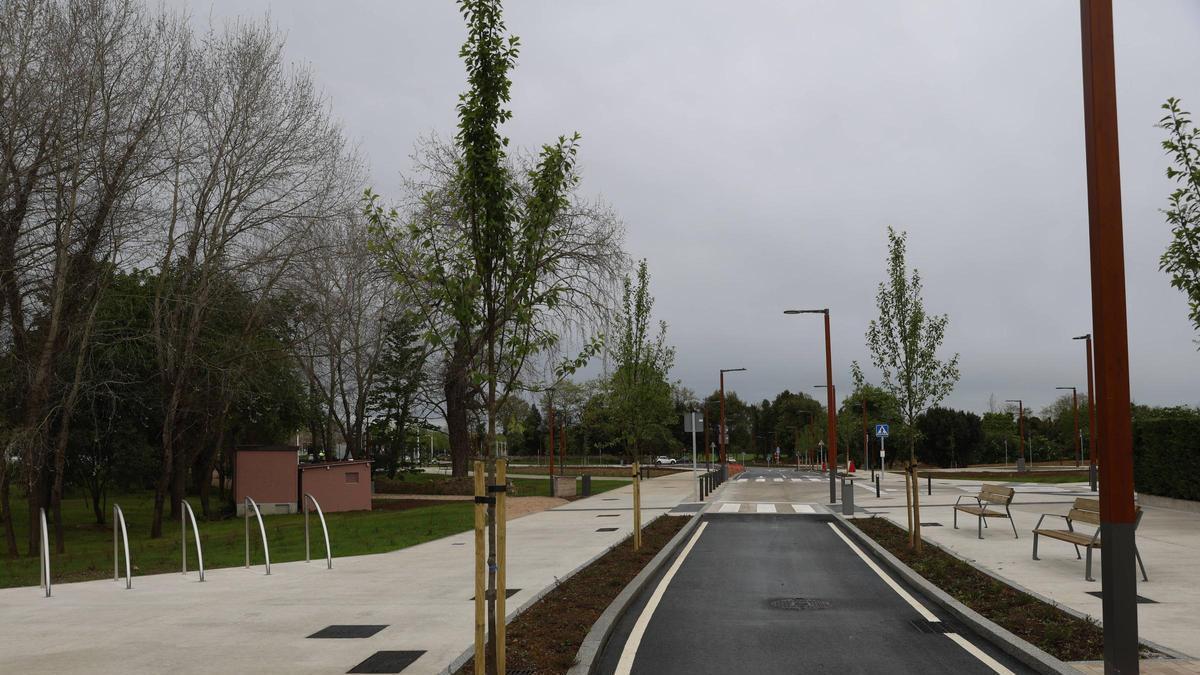 Nuevo entorno urbanizado de La Pecuaria.
