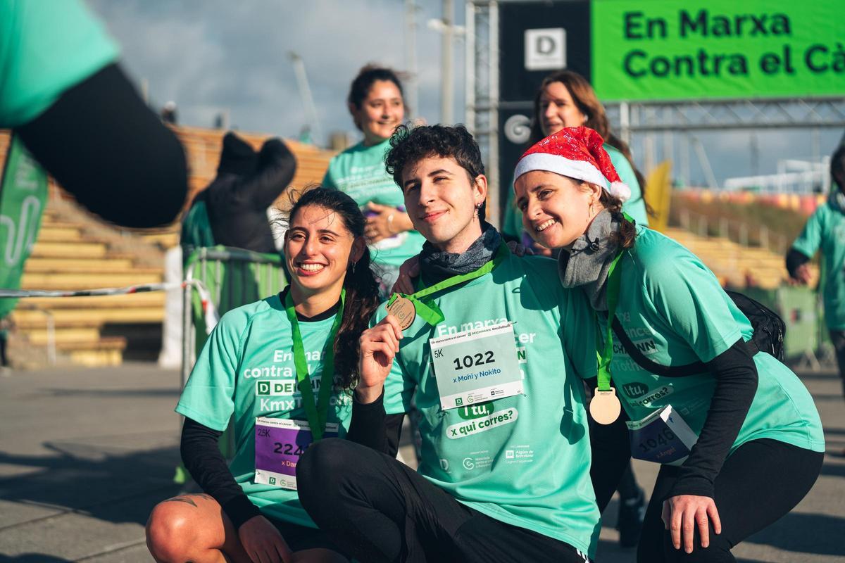 Corredores de la carrera 'En marxa contra el càncer', en una imagen de archivo