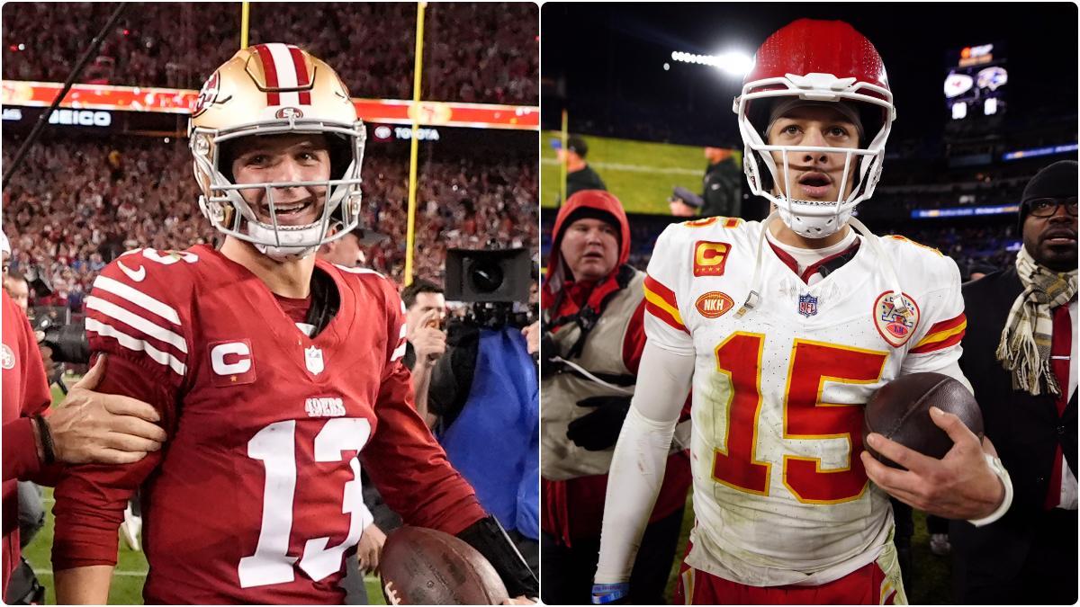 Purdy y Mahomes, los grandes protagonistas de la Super Bowl de Las Vegas