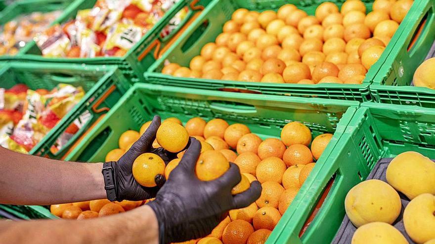 Naranjas y mandarinas de temporada en Mercadona.