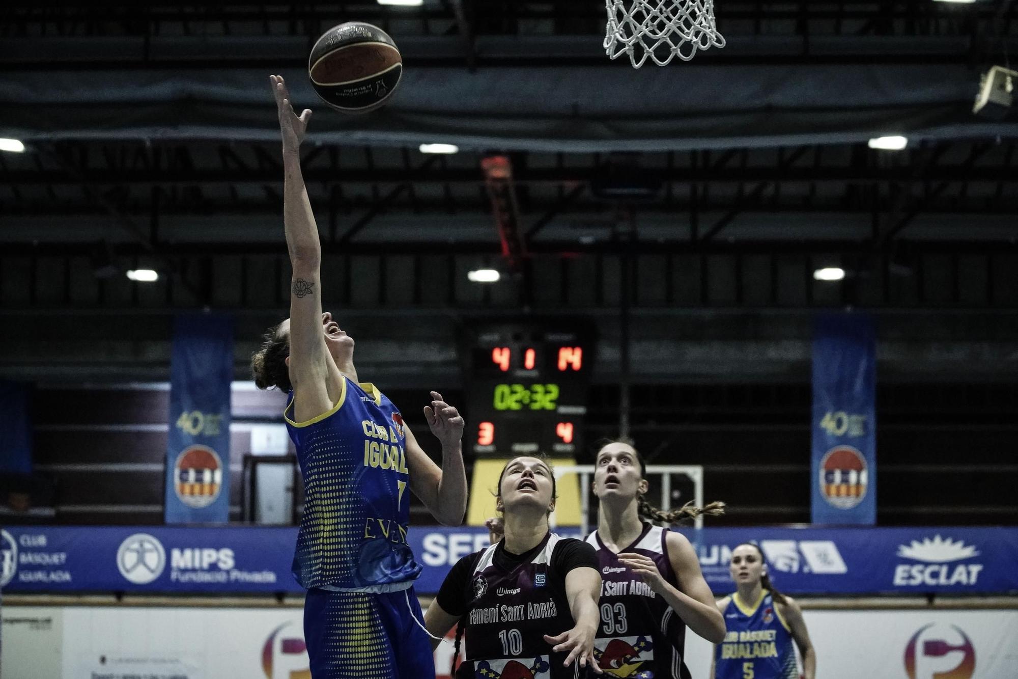 Totes les imatges de la Supercopa de bàsquet femení entre l'Igualada i el Sant Andrià