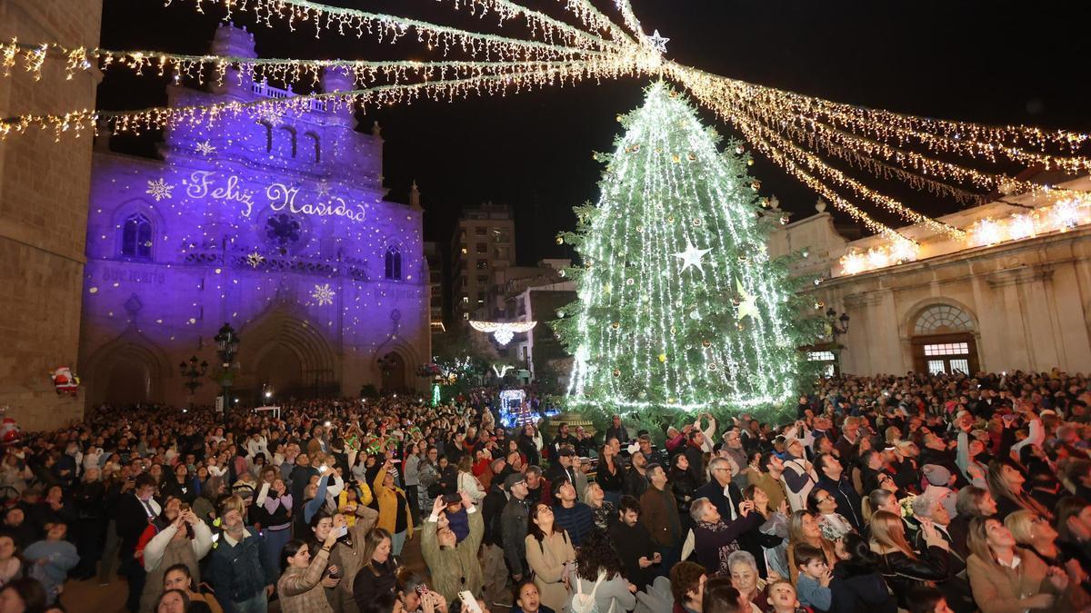 Castelló enciende la Navidad