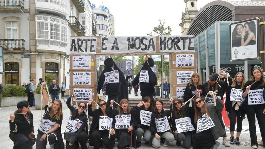 Nueva jornada de protesta en el sector textil