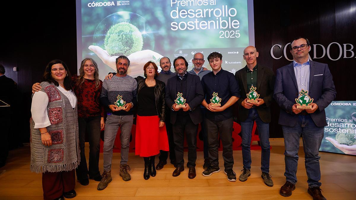 Diario CÓRDOBA premia a cinco iniciativas por su lucha contra el cambio climático.