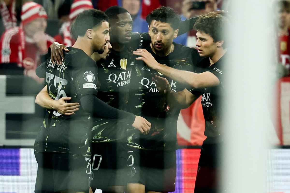 Champions League, semifinales: Bayern - PSG, en imágenes.