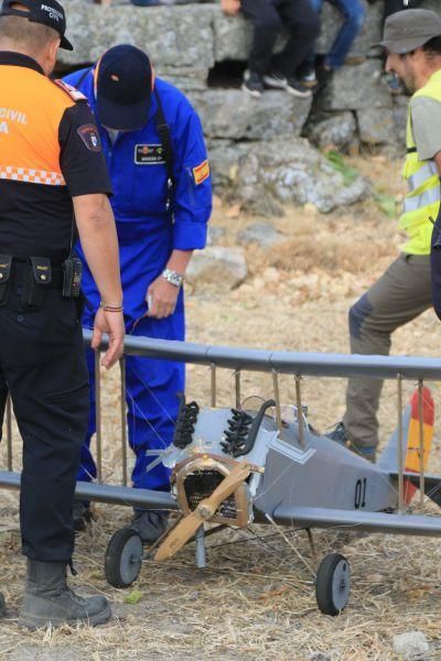 Exhibición de aeromodelismo en Bermillo de Sayago