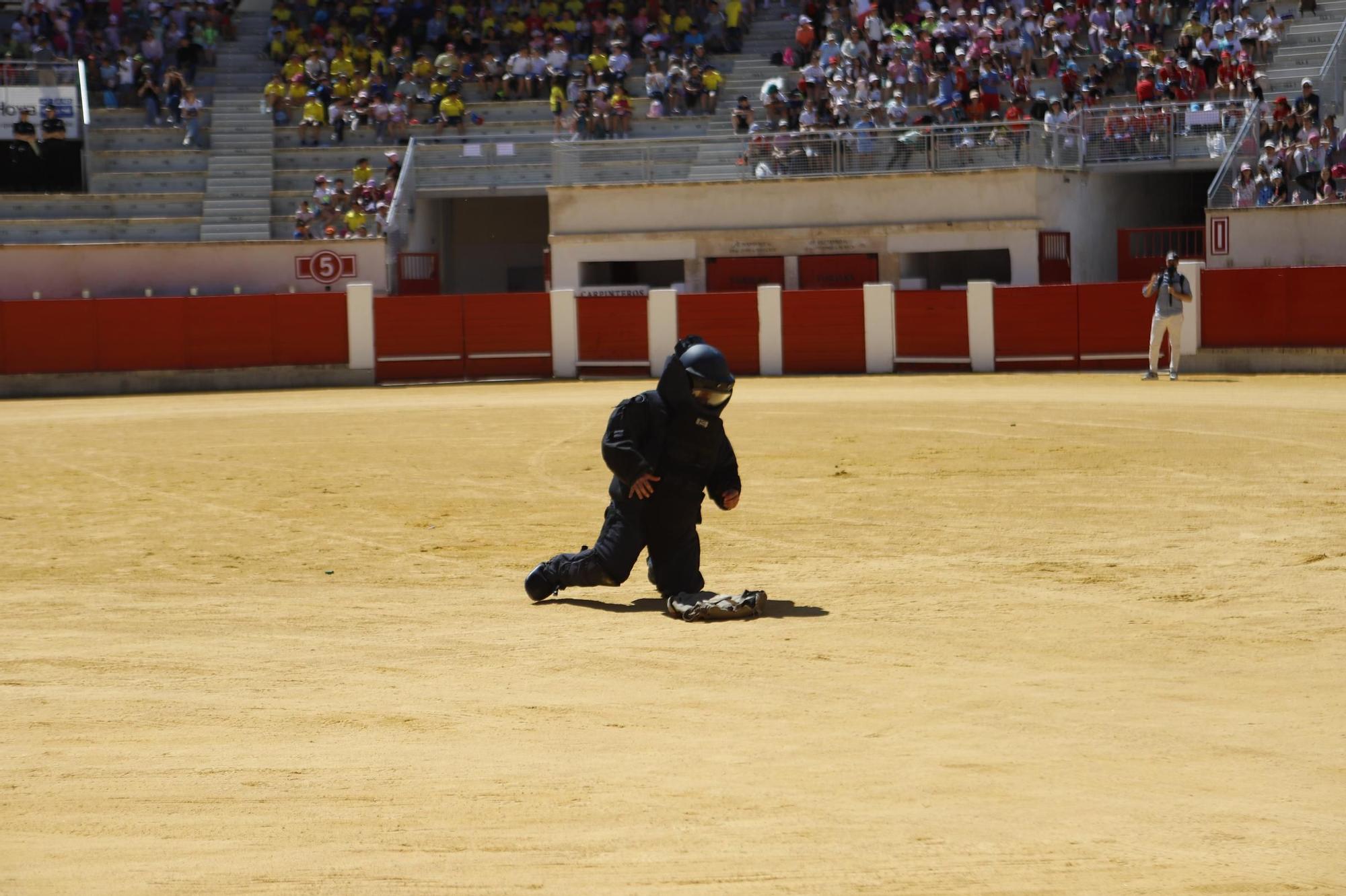 Ehibición policial en Lorca por su 200 aniversario