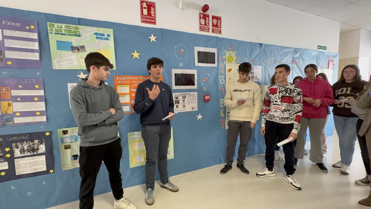 Una de las actividades desarrolladas en el IES Casiana Muñoz.