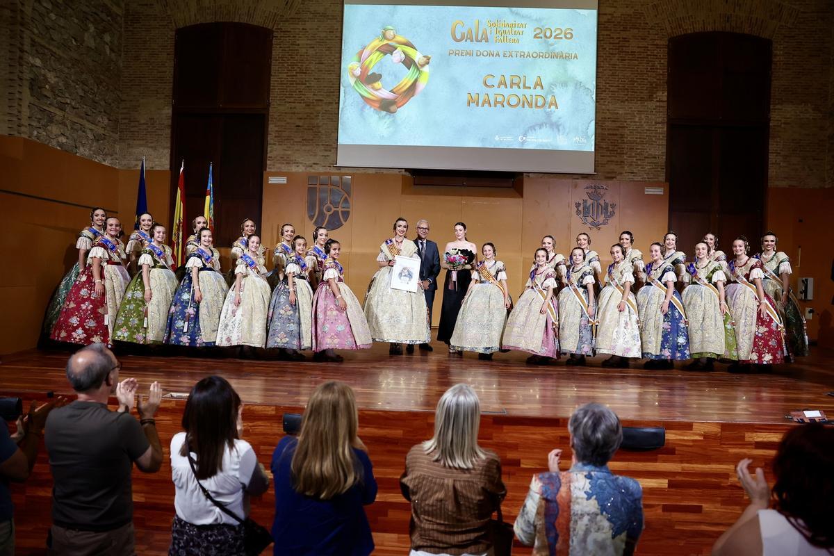 La Gala de la Solidaridad de las Fallas, en imágenes La Gala de la Solidaridad de las Fallas, en imágenes