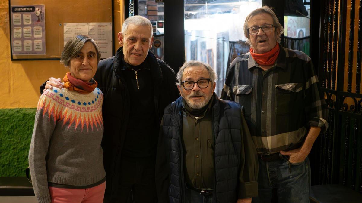 Madoli Badenes, Julio Magnieto, Paco Esteve i Antoine Edo formen part de la història de L’Ovella Negra.