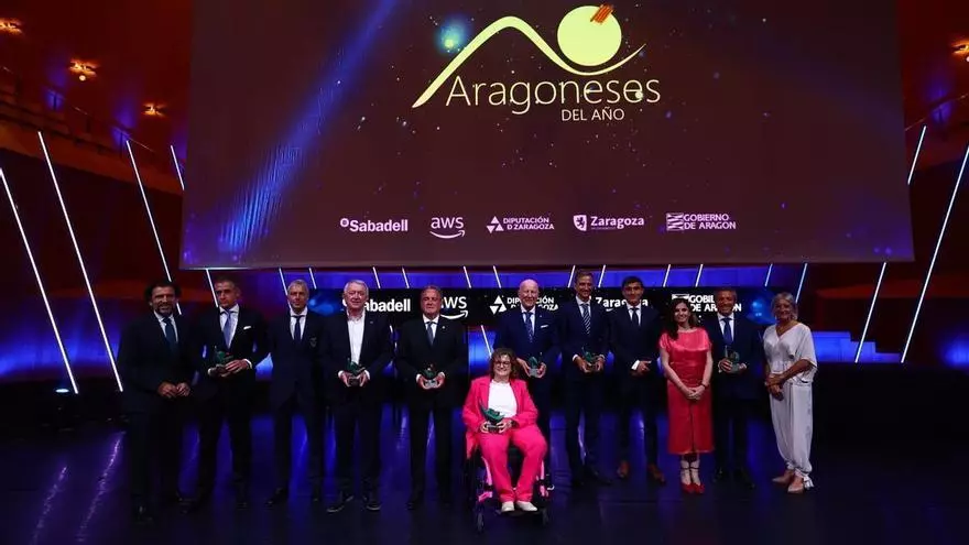 Vídeo | Así ha sido la gala de entrega de los Premios Aragoneses del Año 2026