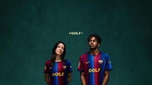 Aitana Bonmatí y Lamine Yamal, con la camiseta de Tyler The Creator.