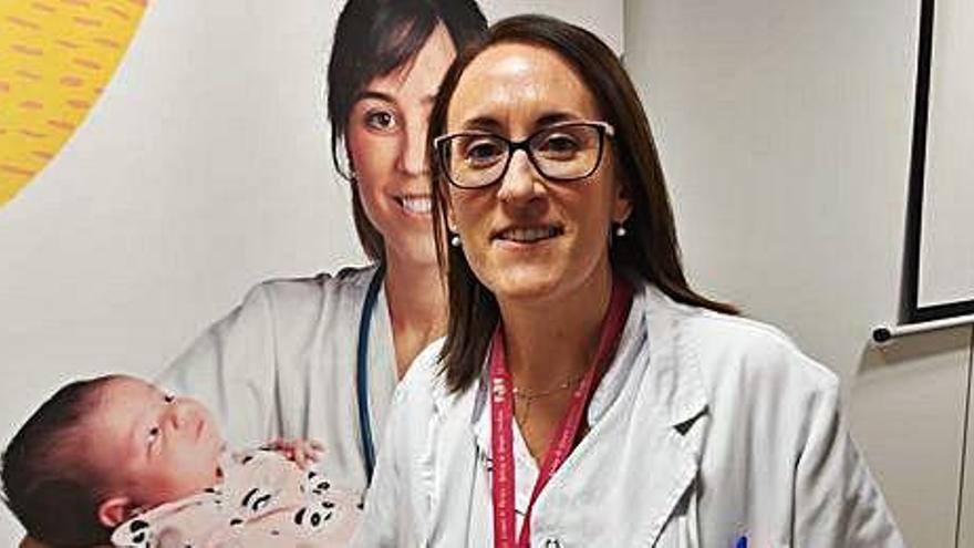 Olga Rubio treballa a l&#039;UCI de l&#039;Hospital de Sant Joan de Déu d&#039;Althaia de Manresa des del 2005