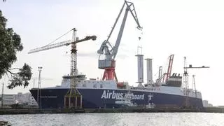 El naval vigués se estrena en velas rígidas con un buque ro-ro para Airbus