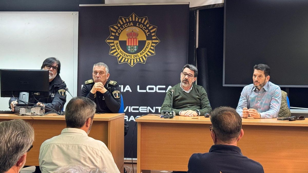 Última reunión del Cecopal de San Vicente mantenida este martes por la mañana