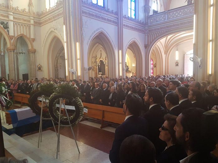 Funeral de Chiquito de la Calzada en La Trinidad