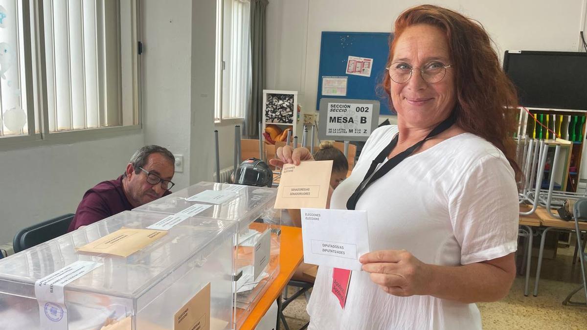 Viviana de Sans, candidata de Sumar Més al Congreso de los Diputados por Baleares