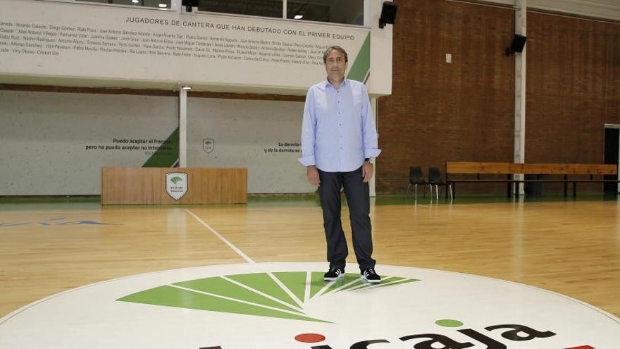 Casimiro, en la pista de Los Guindos.