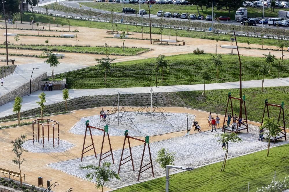 Así es el nuevo parque del barrio de Foietes en Benidorm