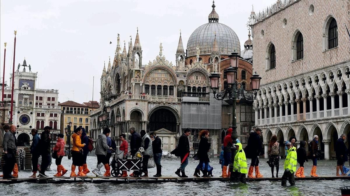 Venecia después del 'acqua alta'