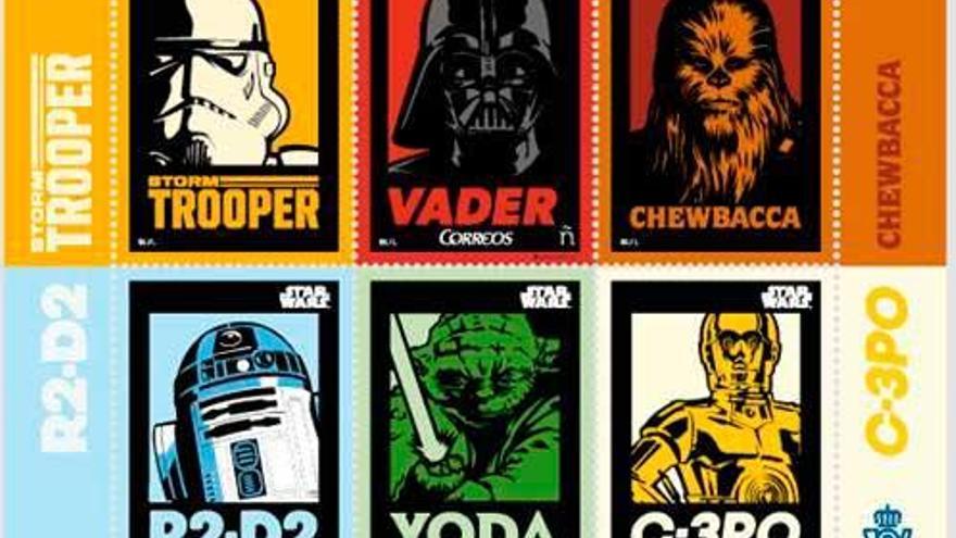 Correos celebra el 40 aniversario de Star Wars