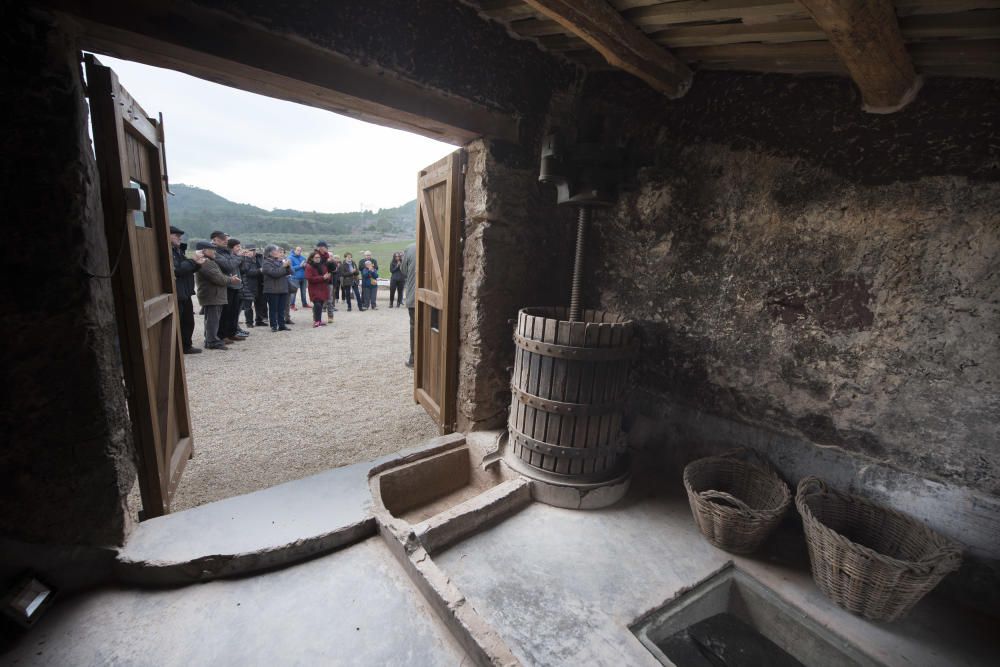 Inauguració de les Tines dels Manxons