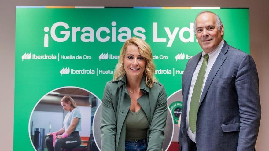 Lydia Valentín recibe la “Huella de Oro Iberdrola” en reconocimiento a su carrera