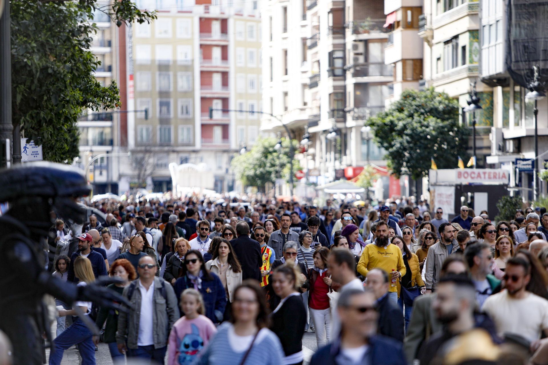 No cabe nadie más en València en el último fin de semana de las Fallas de 2023