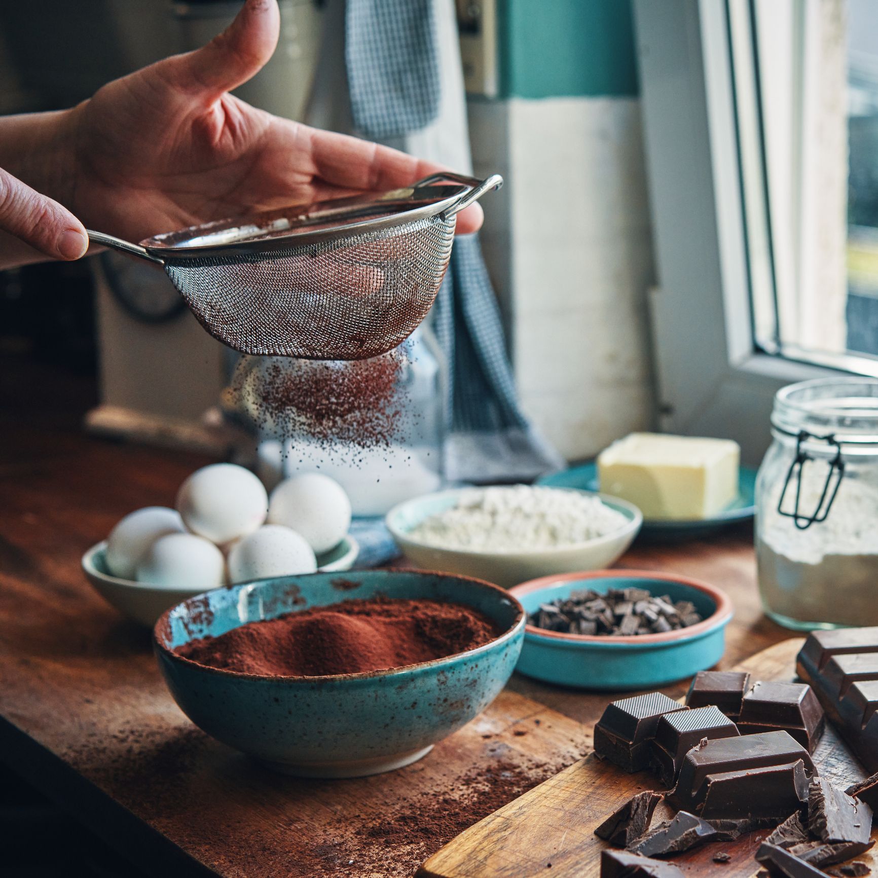 Ingredientes bizcocho de chocolate