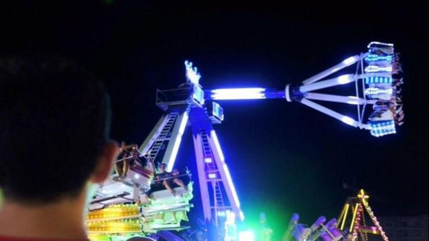 Las atracciones de la Feria de Rincón de la Victoria están situadas en la avenida Cotomar.