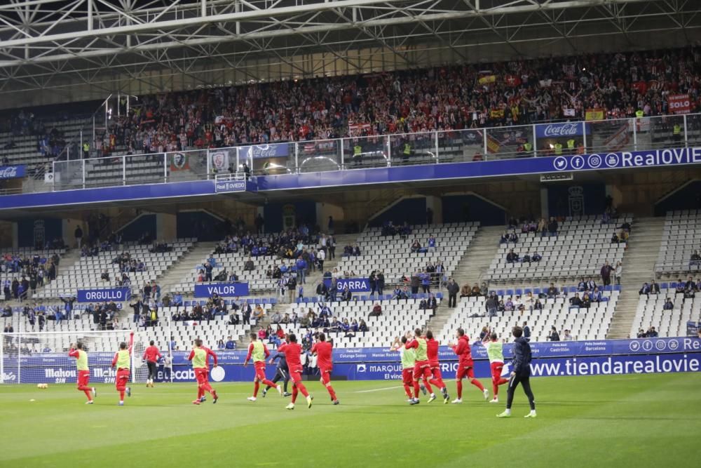 Derbi asturiano: El Real Oviedo - Sporting, en imágenes