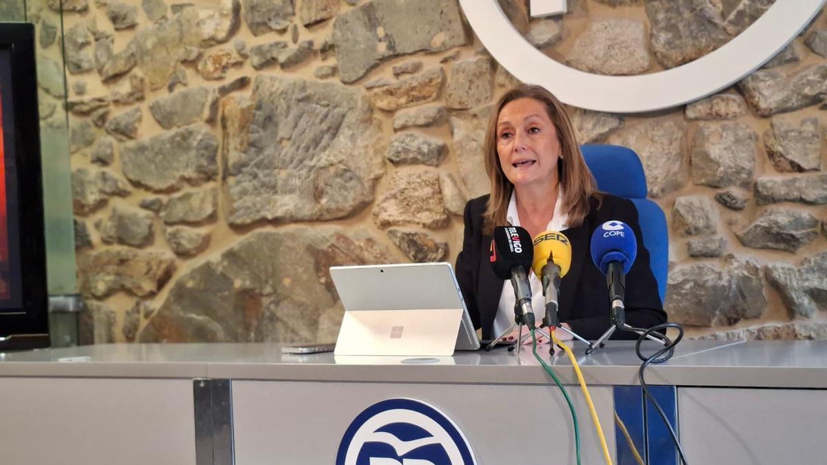 Luisa Sánchez, presidenta del PP de Vigo.
