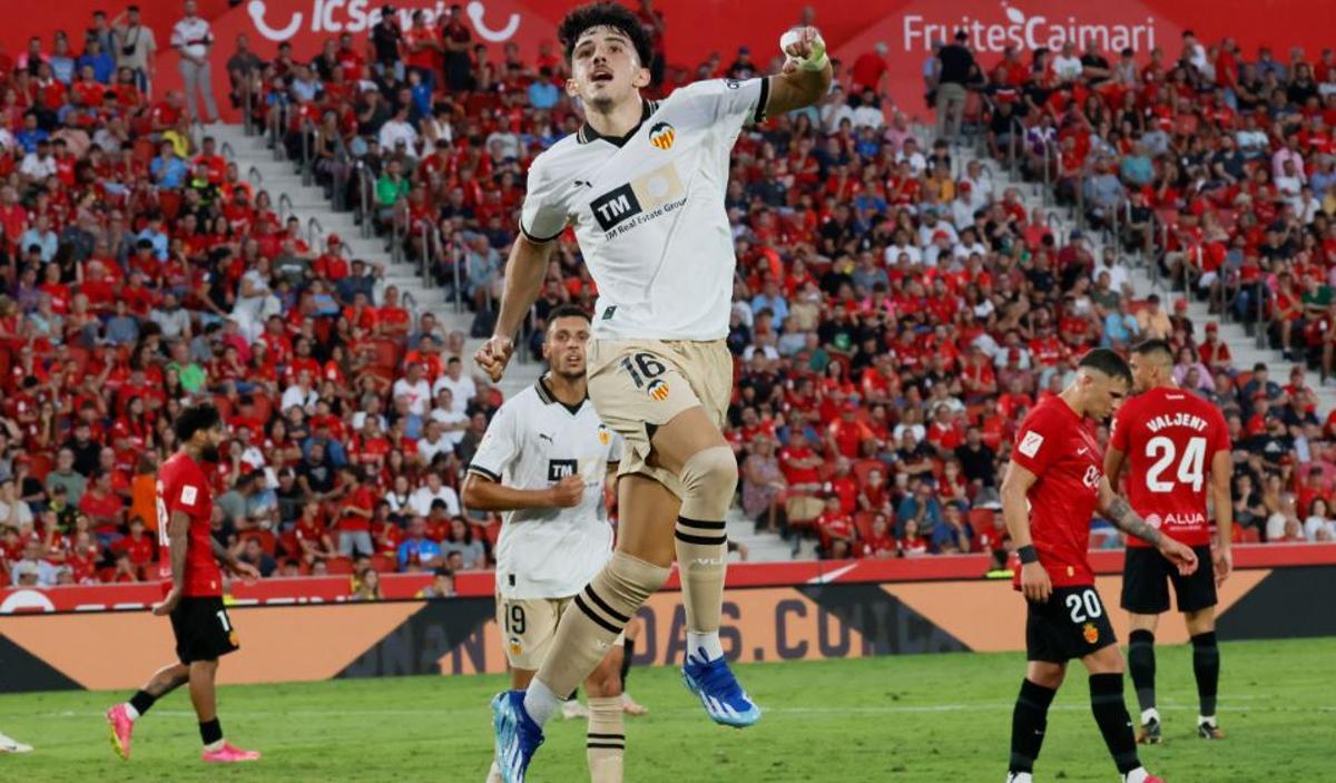 DIEGO LÓPEZ MARCA EN MALLORCA
