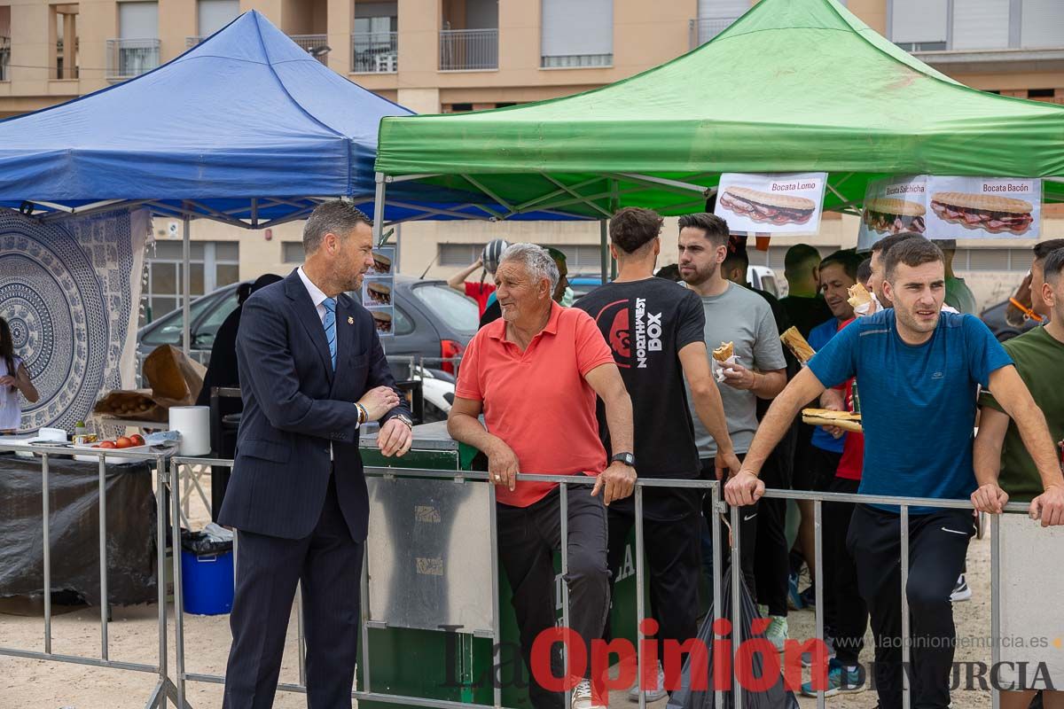 Control veterinario de los Caballos del Vino en Caravaca