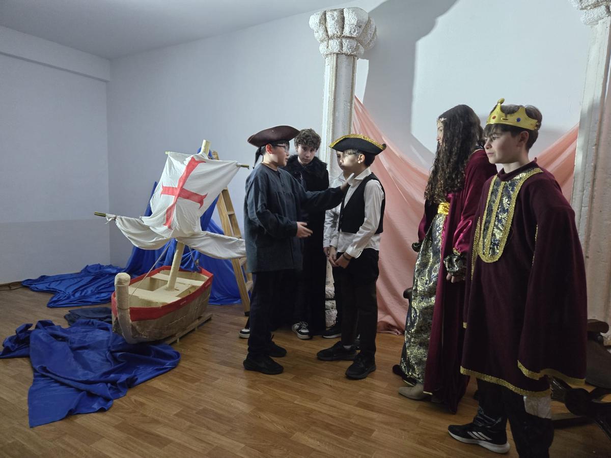 Representación del Sueño de Colón