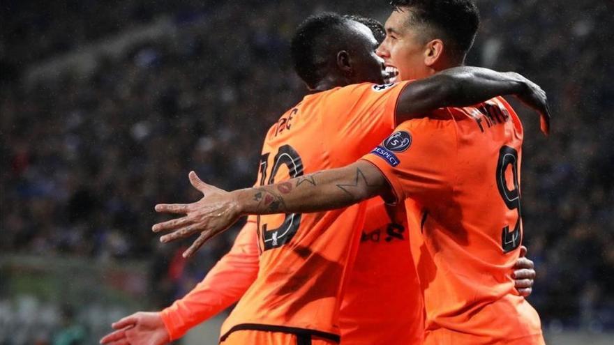 El Liverpool tumba al Oporto con una manita