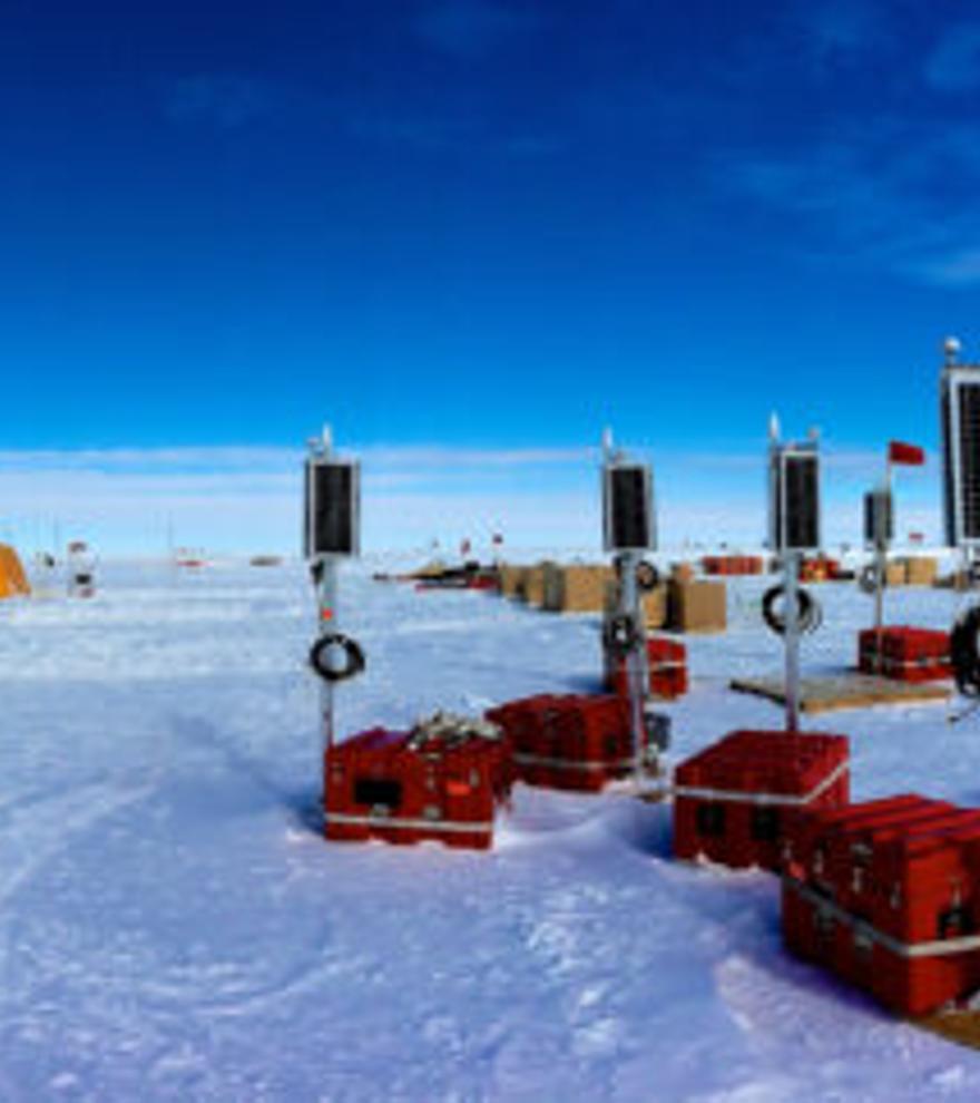 Una enorme plataforma de hielo antártica salta cada día e intriga a los expertos