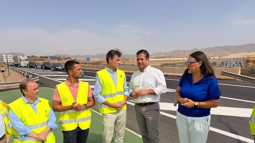 La Comunidad refuerza la seguridad vial en los accesos al polígono industrial de Águilas