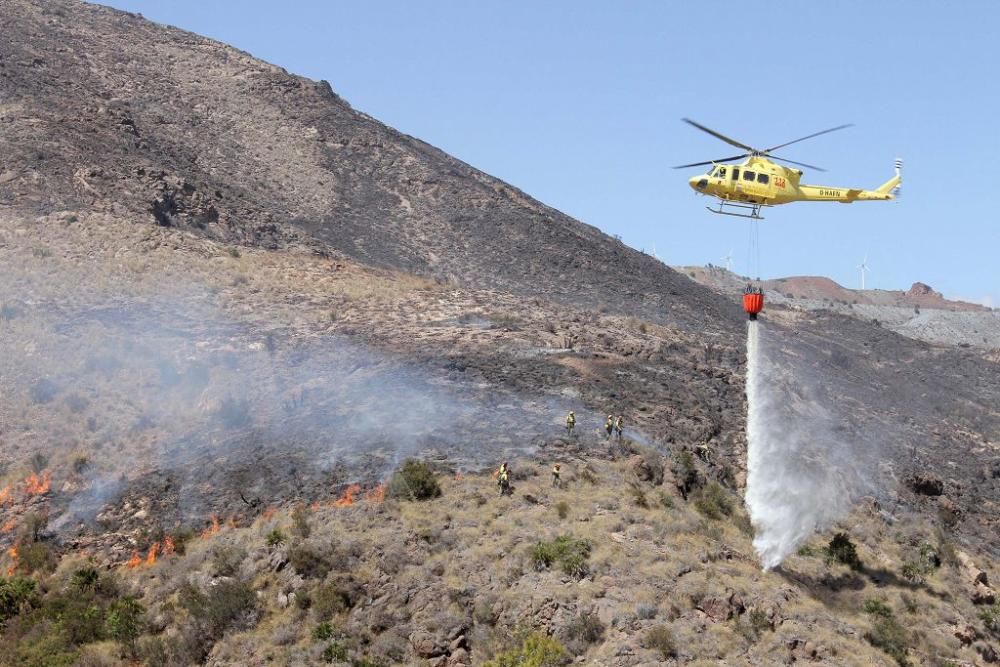 Incendio en Portman