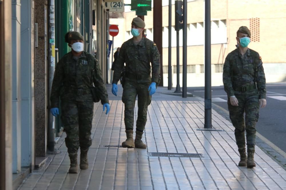 Regimiento de Artillería y Lanzacohetes en Zamora.