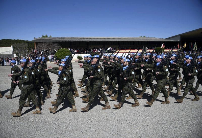 La Brigada Aragón envía a 600 militares a una compleja misión de paz al Líbano