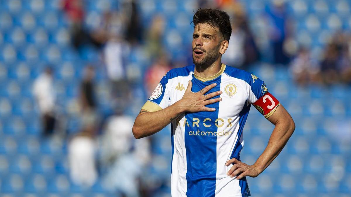 Raúl Ruiz durante el partido del pasado domingo ante La Nucía